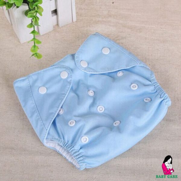 Washable Baby Diaper With 2 Pads - Image 4