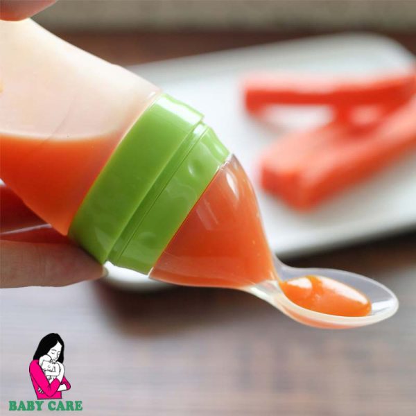 Silicone Spoon Food Feeder - Image 3