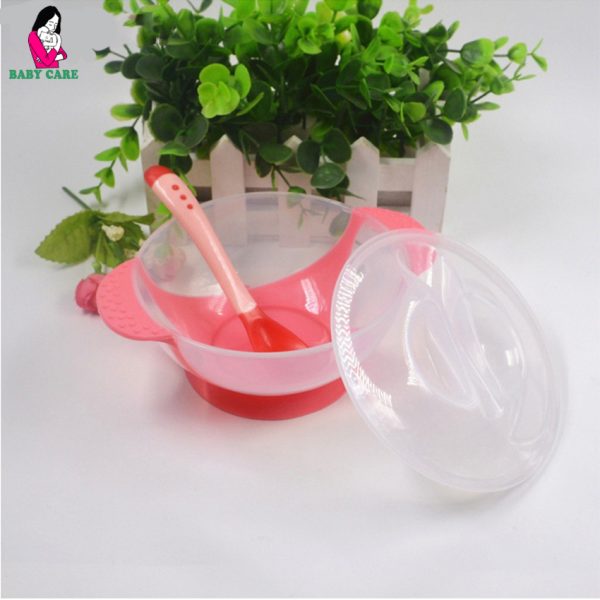 Suction Bowl with Temperature Sensing Spoon - Image 2