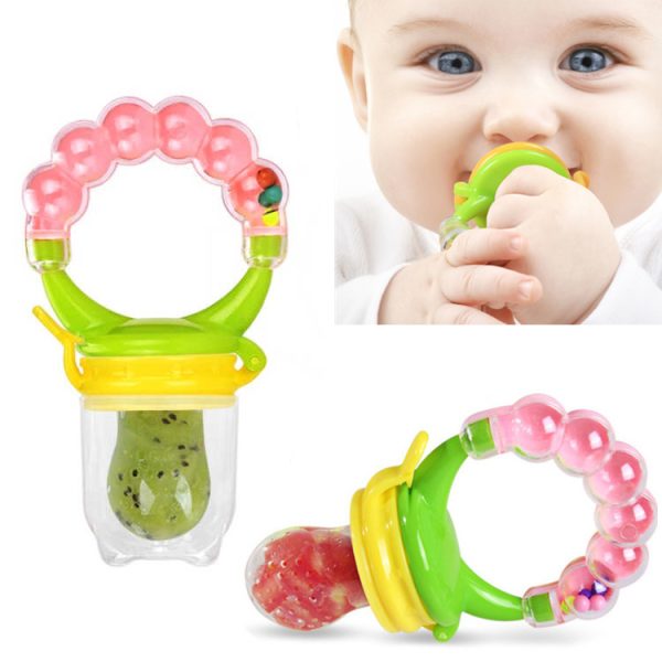 Fruit Pacifier with Rattle Handle - Image 2