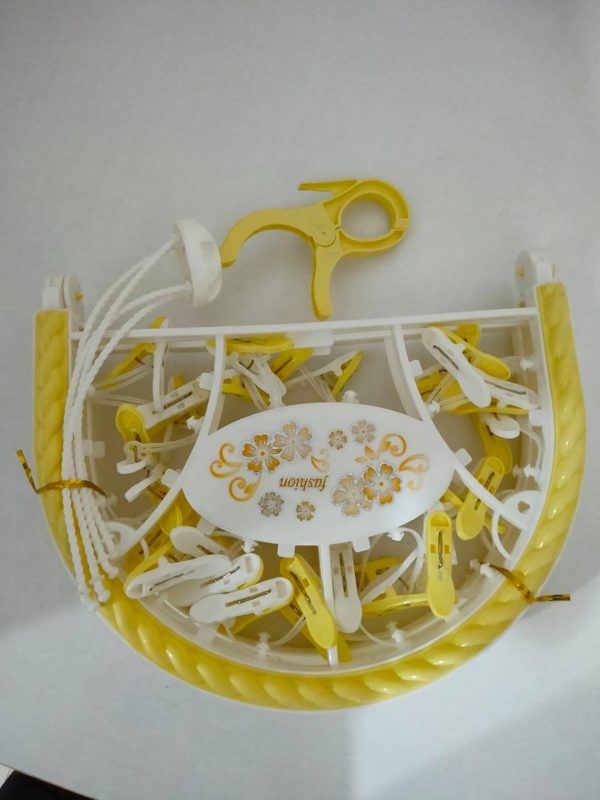 Kids Folding Hanger With 28 Clips - Image 6