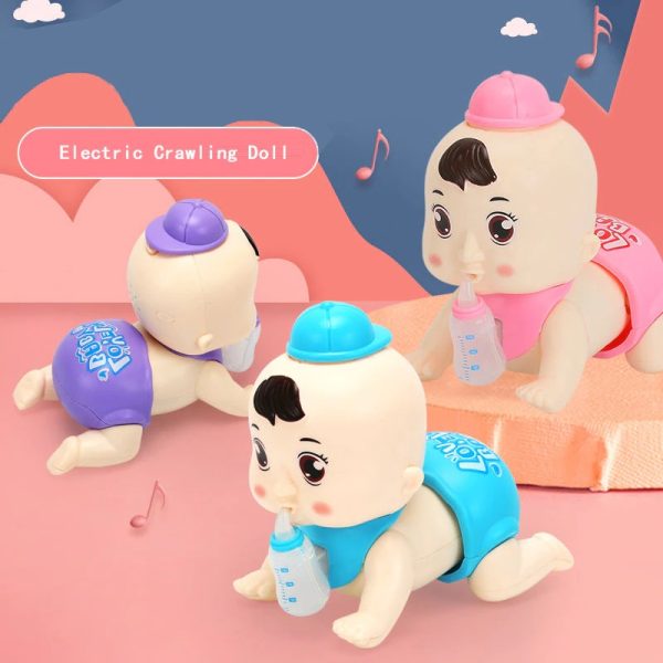 Baby Crawl Toy + 2 pieces Battery - Image 7
