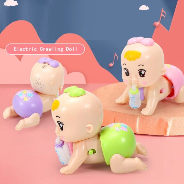 Baby Crawl Toy + 2 pieces Battery - Image 5
