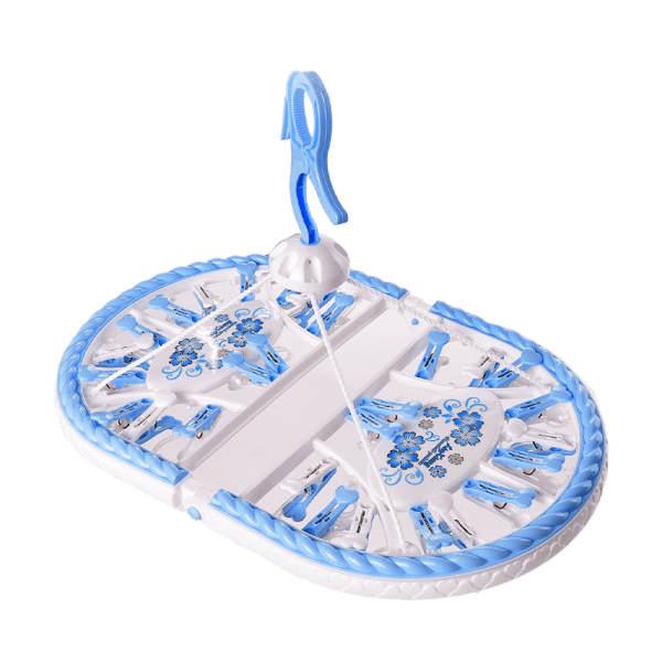 Kids Folding Hanger With 28 Clips - Image 3