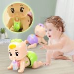 Baby Crawl Toy + 2 pieces Battery