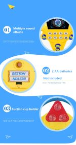 Educational Baby Car Steering Wheel - Image 3