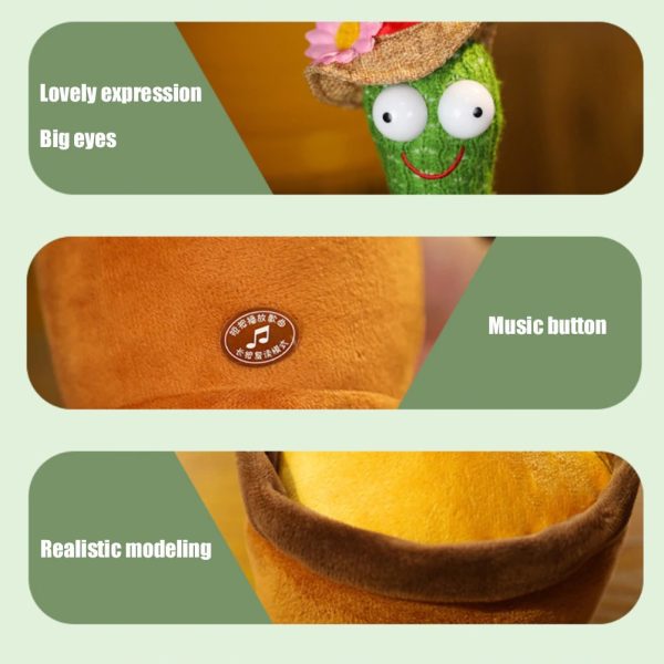 Dancing Cactus Plush Toy - Image 4
