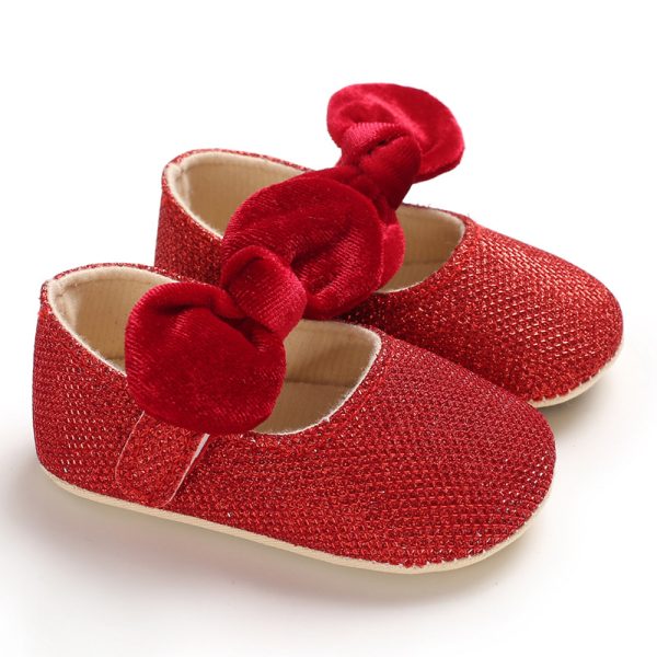 Princess Flat Baby Girl Toddler Shoes - Image 4