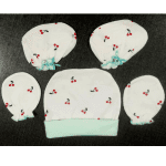Newborn Cap, Socks and Mittens Set - Image 12