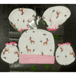 Newborn Cap, Socks and Mittens Set - Image 3