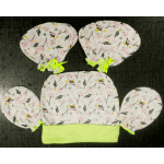 Newborn Cap, Socks and Mittens Set - Image 5