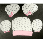 Newborn Cap, Socks and Mittens Set - Image 8