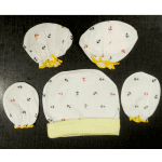 Newborn Cap, Socks and Mittens Set - Image 9