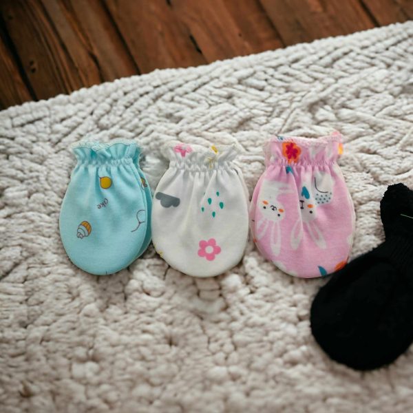 Newborn Hand Gloves (1 Set 2 jora) - Image 4