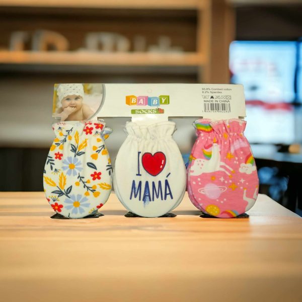 Newborn Hand Gloves (1 Set 2 jora) - Image 3