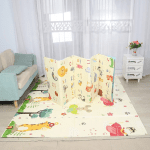 Waterproof Foldable Educational Baby Play Mat 6.5*6 Feet (Approx)