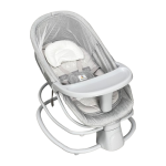 Mastela 4 In 1 Multifunctional Electric Baby Swing Bassinet With Dining Tray 18Kg