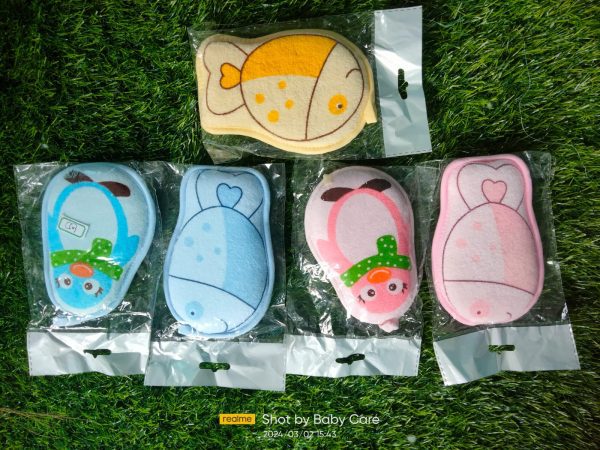 Baby Bath Scrubber Shower Sponge - Image 2