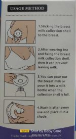 Momeasy Breast Milk Collection Shells 2 pcs box - Image 5
