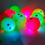 Led Flashing Silicone Ball Toy for Kids