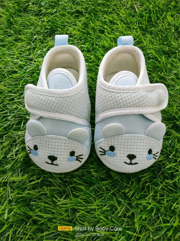 Cute Baby Carton Shoes With Rubber sole - Image 4