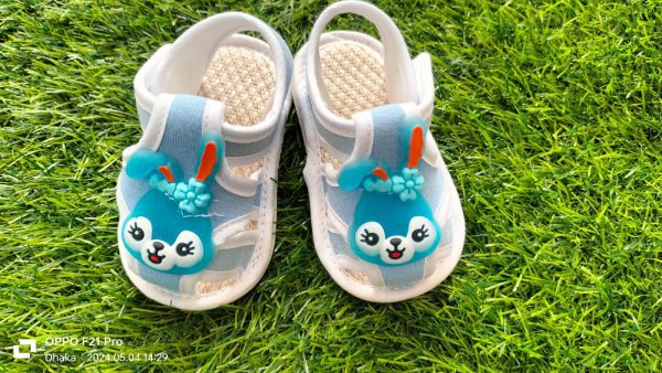 Cute Baby Carton Shoes With Rubber sole - Image 8