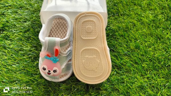 Cute Baby Carton Shoes With Rubber sole - Image 15