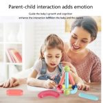 Kids Educational 3D Assembly Building Blocks Magnetic Stick