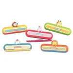Cute Plastic Musical Harmonica Toy For Kids