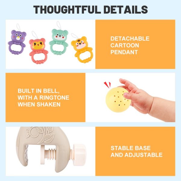 Remote Control Musical Hanging Baby Crib Toy - Image 4