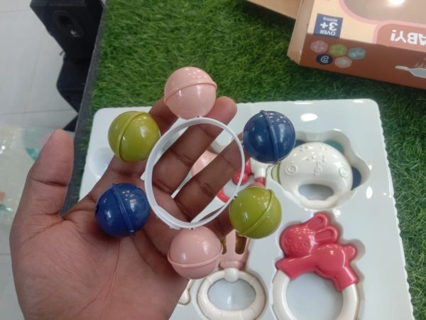 Newborn Baby Gift Hand Rattle Toys - Image 6