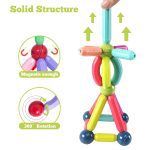 Kids Educational Magnetic Building Blocks and Stick Toys bag - Image 3
