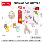 Remote Control Musical Hanging Baby Crib Toy - Image 3