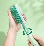 3 Pcs Silicone Pacifier Bottle Cleaning Brush - Image 3