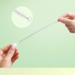 3 Pcs Silicone Pacifier Bottle Cleaning Brush - Image 7
