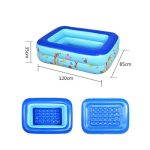 Kids PVC Inflatable Swimming Bath Pool - Image 3