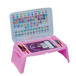 kids Educational Folding plastic desk table 