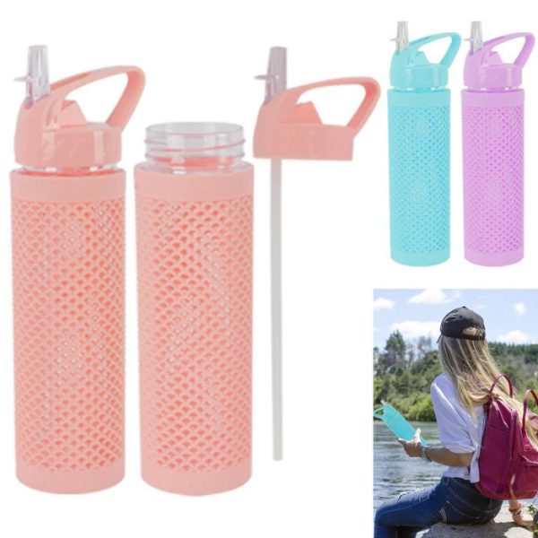 Basket Net Drinking Water Bottle - Image 2