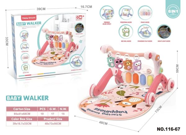 6 in 1 Baby Multifunctional Walker - Image 3