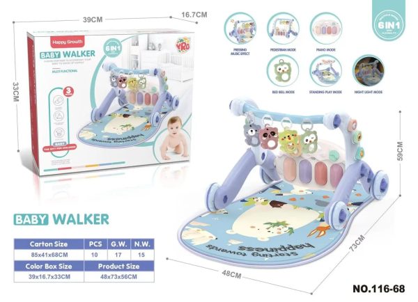 6 in 1 Baby Multifunctional Walker - Image 2