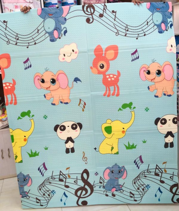 Waterproof Foldable Educational Baby Play Mat (6*5 Feet) - Image 5