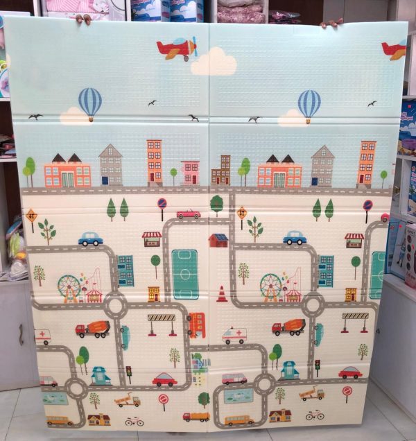 Waterproof Foldable Educational Baby Play Mat (6*5 Feet) - Image 9