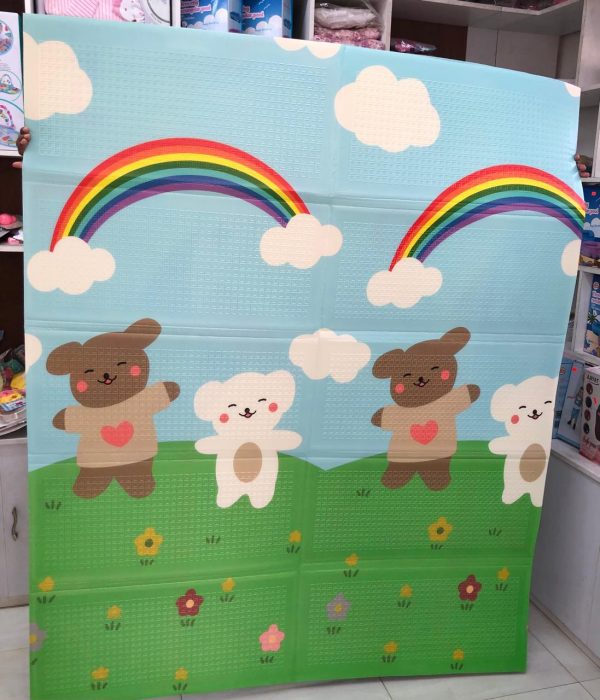 Waterproof Foldable Educational Baby Play Mat (6*5 Feet) - Image 7