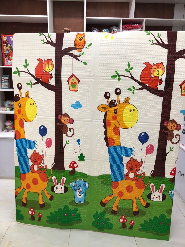 Waterproof Foldable Educational Baby Play Mat (6*5 Feet) - Image 14