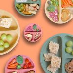 Silicone Feeding Plate Set With Lid