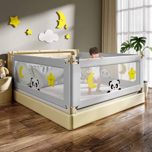Childrens Adjustable & Foldable Safety Bed Guard Rail