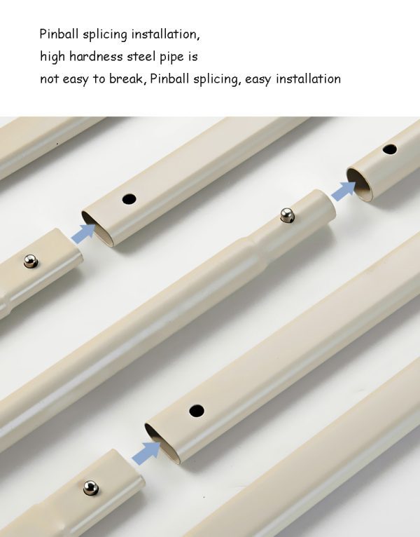 Childrens Adjustable & Foldable Safety Bed Guard Rail - Image 5