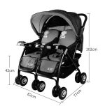 BBH 703A twin Baby stroller - Image 8