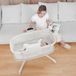 Mastela Baby Bedside Crib Bassinet with Mosquito Net