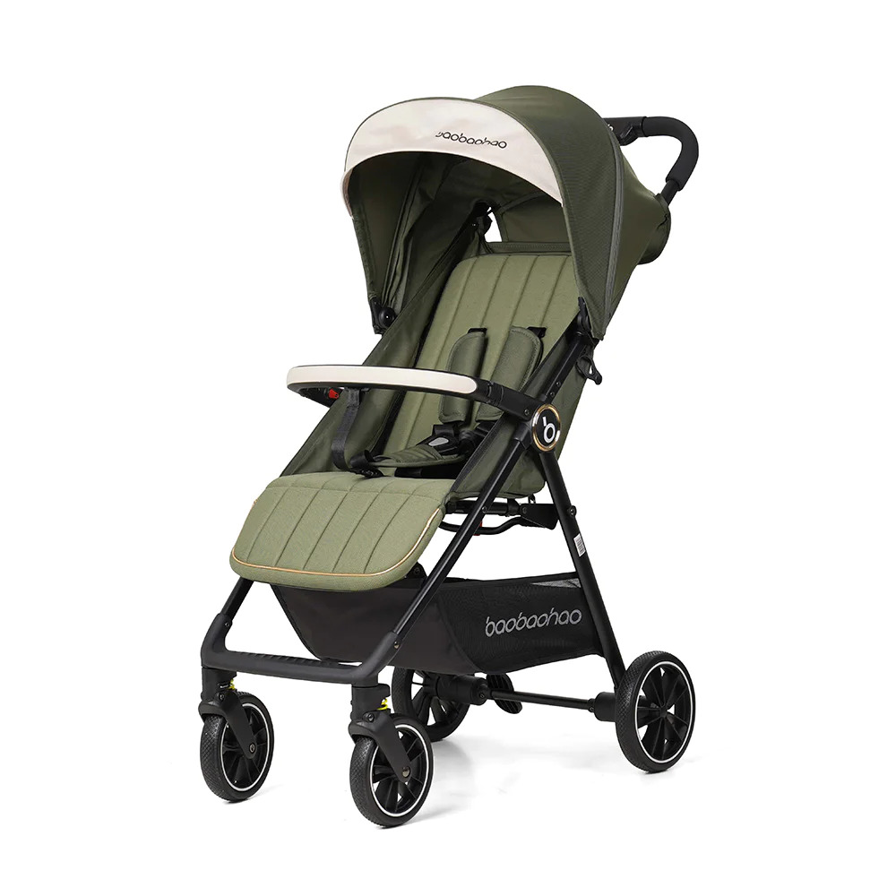 A6-Olive (9)-1000x1000.jpg Baobaohao A6 Portable Luggage Baby Stroller - Image 1